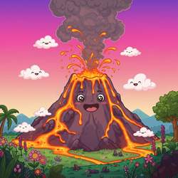 云中兽火山：传说与科学背后的奥秘