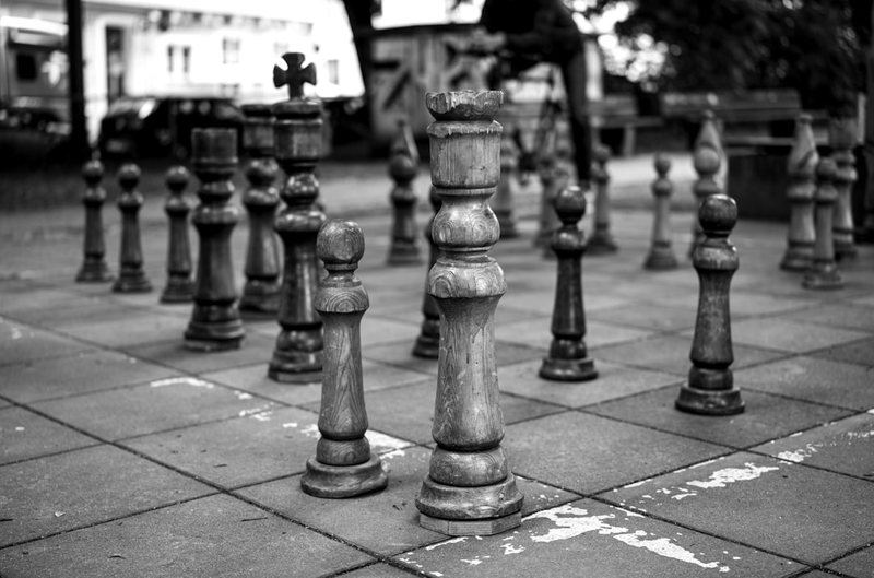 棋盘上的冬天