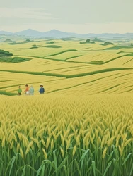 麦子地里的秘密！