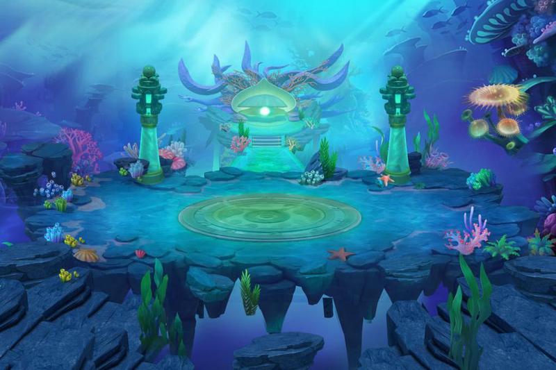 水下奇观：珊瑚塌陷区中的神秘石球阵