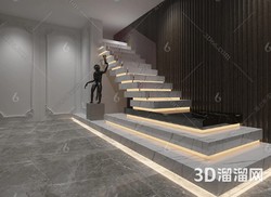 那个长在楼梯顶端的石头头骨，看得我后背发凉！