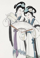 老宅门前的槐树下…