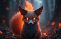 南美丛林中的神秘守护者丨九尾狐烈焰的真实面貌与迷人传说