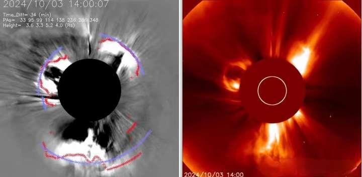 太阳耀斑—大西洋上空的奇迹与挑战