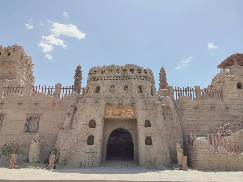 楼兰旧址—一场穿越时空的磁带之谜与鸟群的低吟