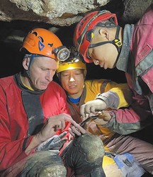 洞穴深处的神秘电磁风暴：揭秘未知编号的洞穴群现象