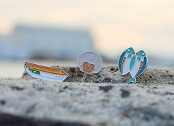 海蚀洞里的回声—锈蚀徽章背后的故事