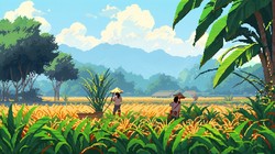 森林精灵的丰收庆典·揭秘大自然的奇妙循环