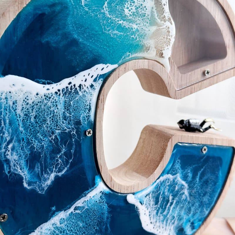 海浪停摆时,我在礁石上盖下一枚蜡印! 海浪停摆时,我在礁石上盖下一枚蜡印!