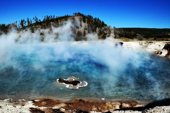 在黄石,我故意把时间弄丢了… 在黄石,我故意把时间弄丢了…