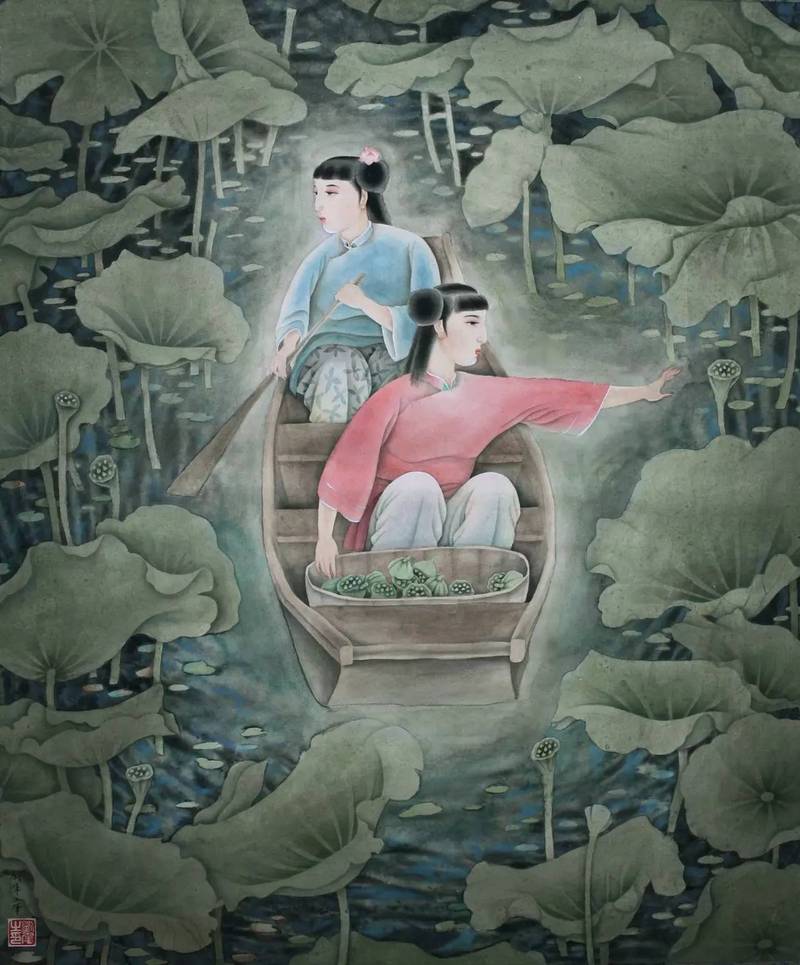 西洲旧梦—折梅寄江北 西洲旧梦—折梅寄江北