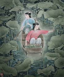 西洲旧梦—折梅寄江北