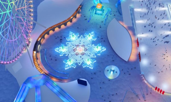 冰元素迷宫—大自然的奇幻与智慧的交响