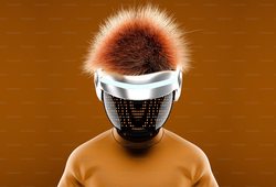 揭秘｜电磁暴金面具背后的科技与现实