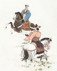 老槐树下的茶馆风波！