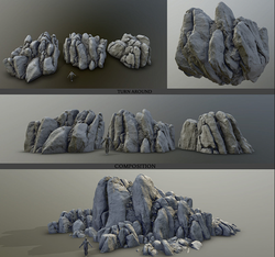 时间的皱褶·空间折叠熔岩洞中的无名墓碑