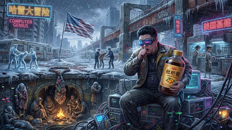 迷雾中的米健·一场下药后的奇幻漂流