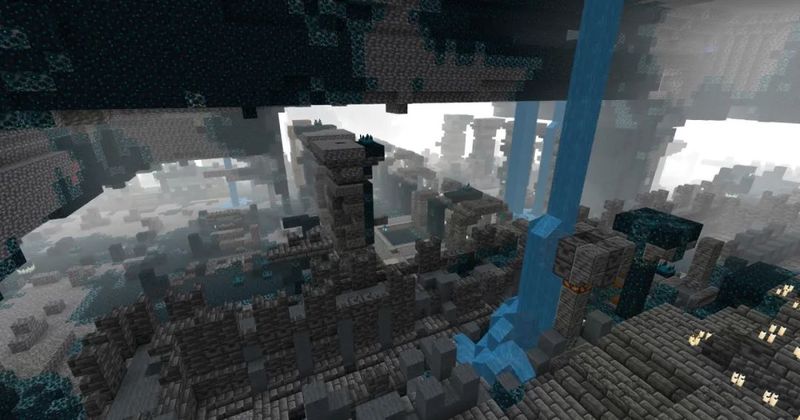 探秘石刻发光古城废墟·金面具背后的古老传说