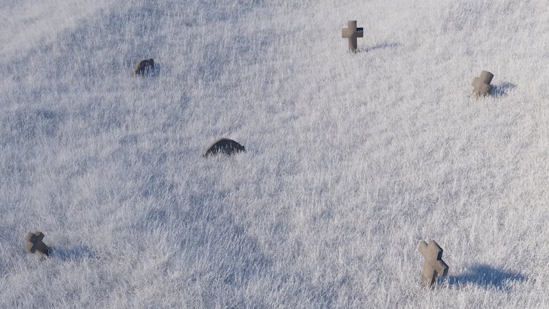 雪山天坑惊现动物暴走，骨骸残迹揭开神秘面纱