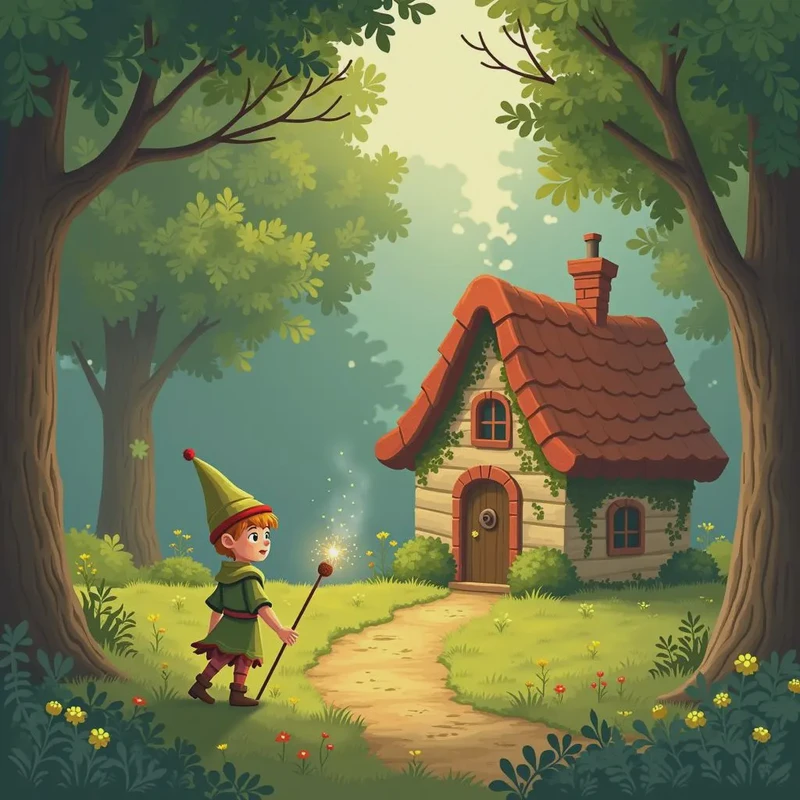 在湖畔的秘密之地，遇见森林的烈焰精灵…