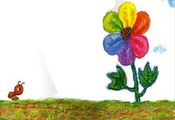 阁楼里的旧书与彩虹色的花？