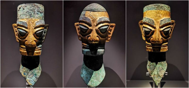 一块会飘的金面具，让我在博物馆呆了三个小时？