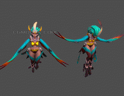 沙漠中的迷宫与诱惑：撒哈拉鸟身女妖的神秘传说