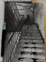 黑色羽毛—地下河道中的空间折叠