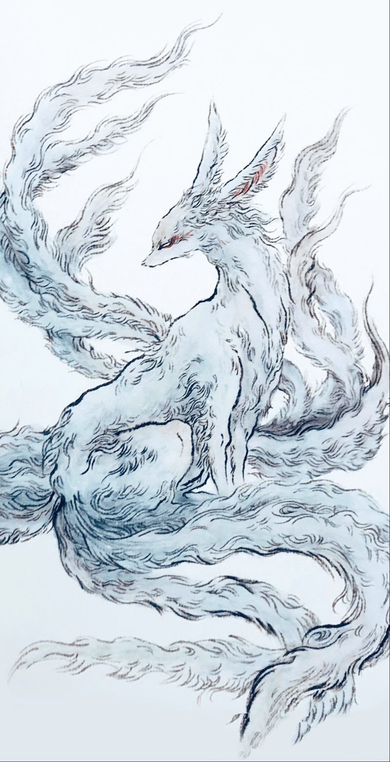 西伯利亚九尾狐｜远古传说中的神秘魅影