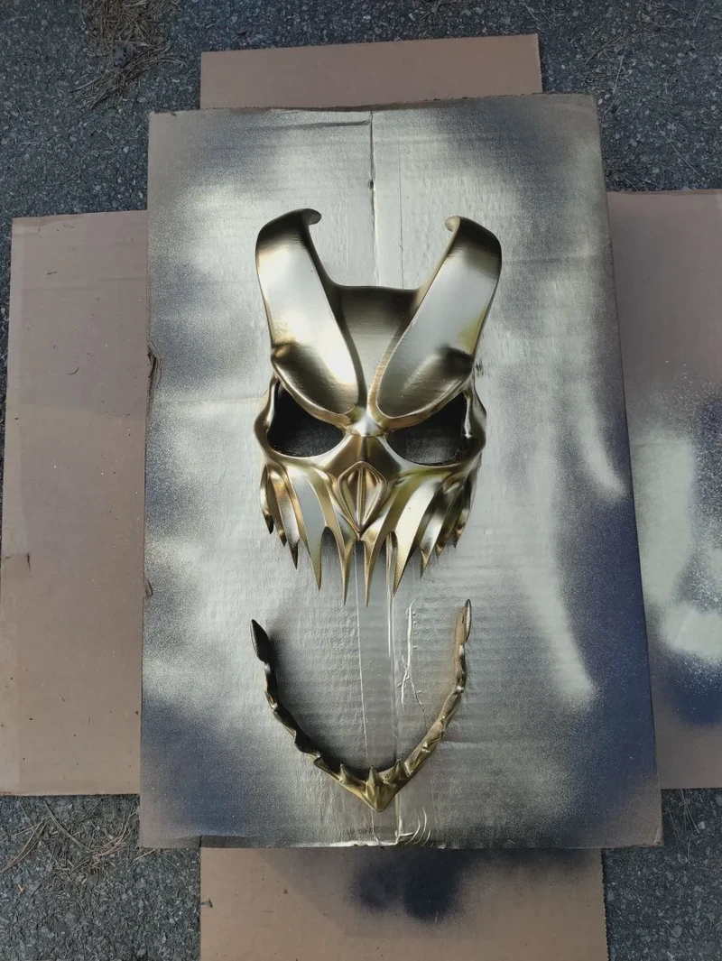 电磁暴骨制面具·穿越电与骨的神秘融合