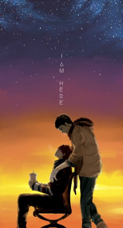 雨夜便利店的两盏灯…