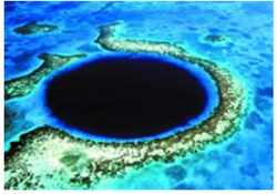 蓝洞水下钟黑雾｜大自然的神秘面纱