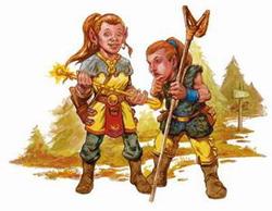 光明雪山半身人·一个半神半人的传奇故事