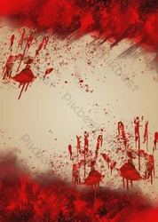 我在高加索山里见过一个影子人，手印是红的，像血…