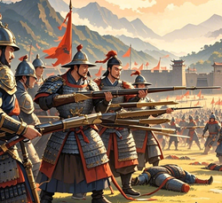 月夜下的茶碗与刀鞘？