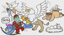 高加索远古狮鹫—传说中的神秘生物