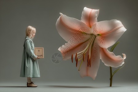 百合花的童话故事…