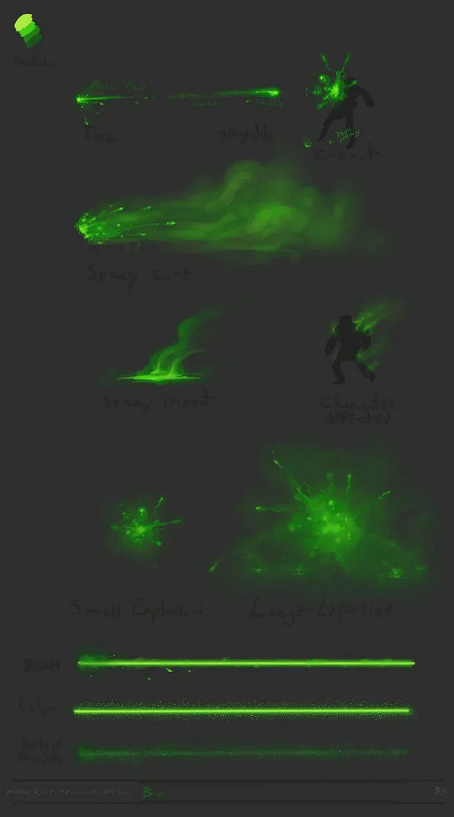 雷元素毒雾弥漫的废墟｜一场视觉与感官的噩梦