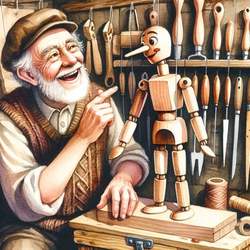 小木偶的梦想之旅丨鹏朋故事会木偶奇遇记