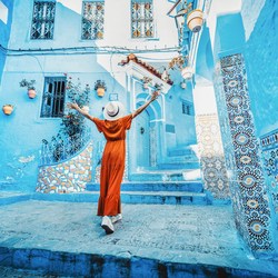 在希腊小岛的黄昏里，我听见了时间的呼吸？