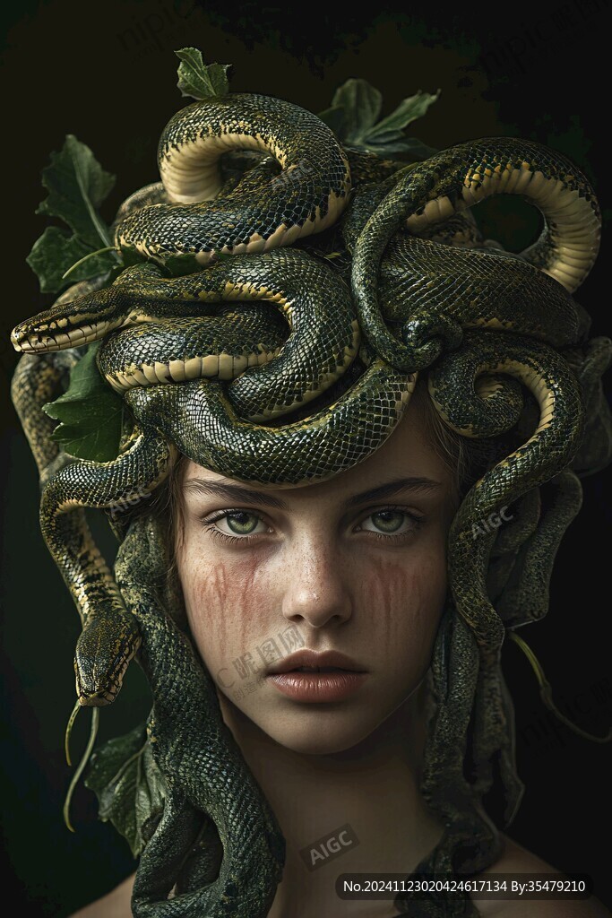 昆仑夜行蛇发女妖丨山间夜行时，我差点撞见传说