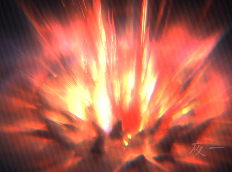 在北欧的夜里，我终于看见了火…