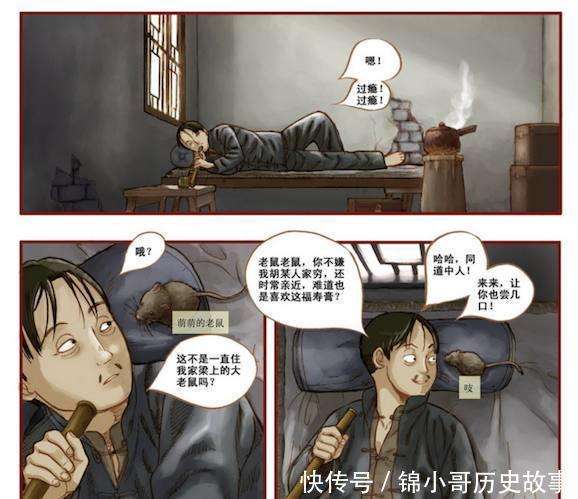 深夜厨房里的三只老鼠！