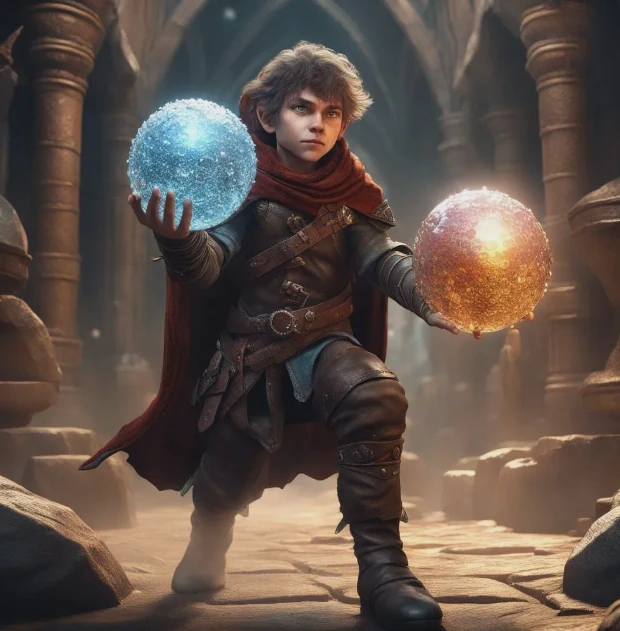 废墟传说中的半身人丨古老故事的回声