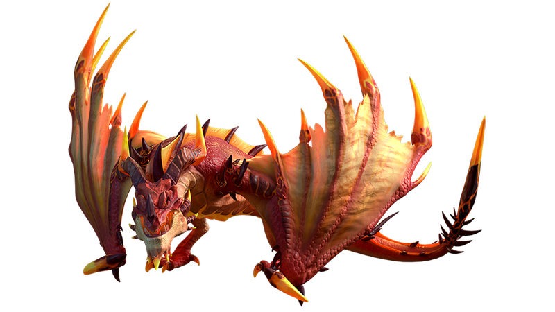 烈焰北极螭龙丨冰原上的火焰传奇