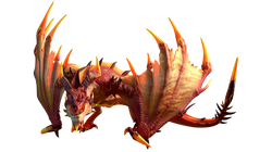 烈焰北极螭龙丨冰原上的火焰传奇