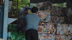 废弃地铁刻痕圆盘·海浪停摆的时光印记