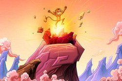 花果山那块石头，后来成了齐天大圣的根…