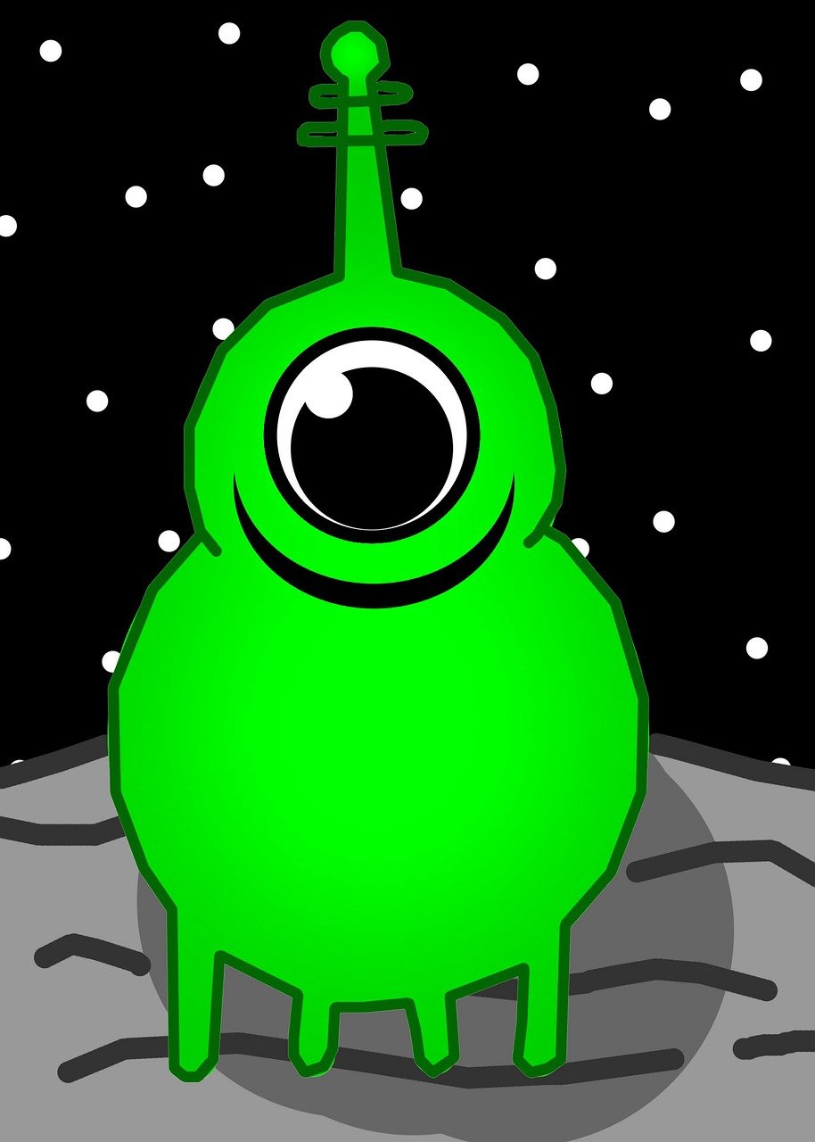 火星惊现外星人(图1)