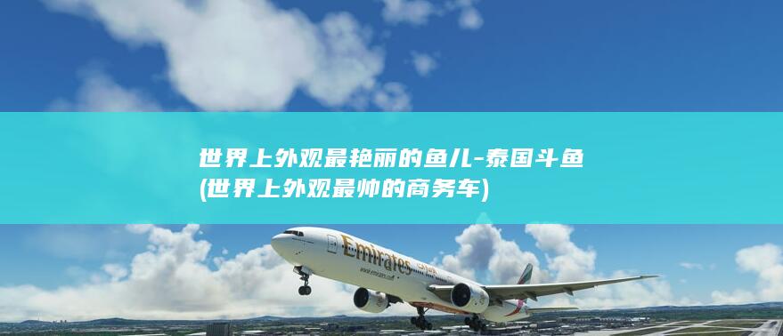 世界上外观最艳丽的鱼儿-泰国斗鱼 (世界上外观最帅的商务车)(图1)
